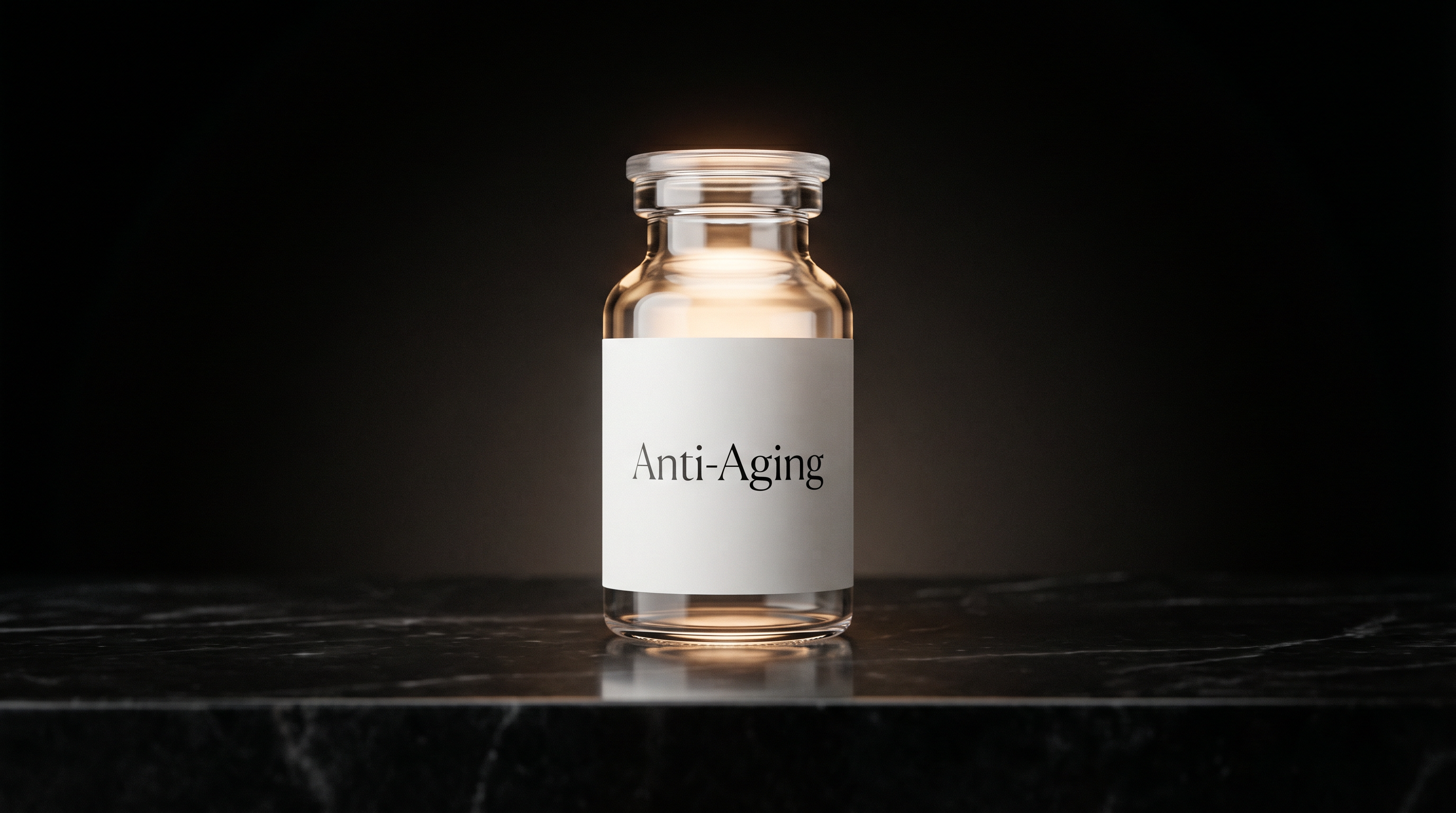Anti-aging peptide protocol vials at The Colosseum Performance Medicine